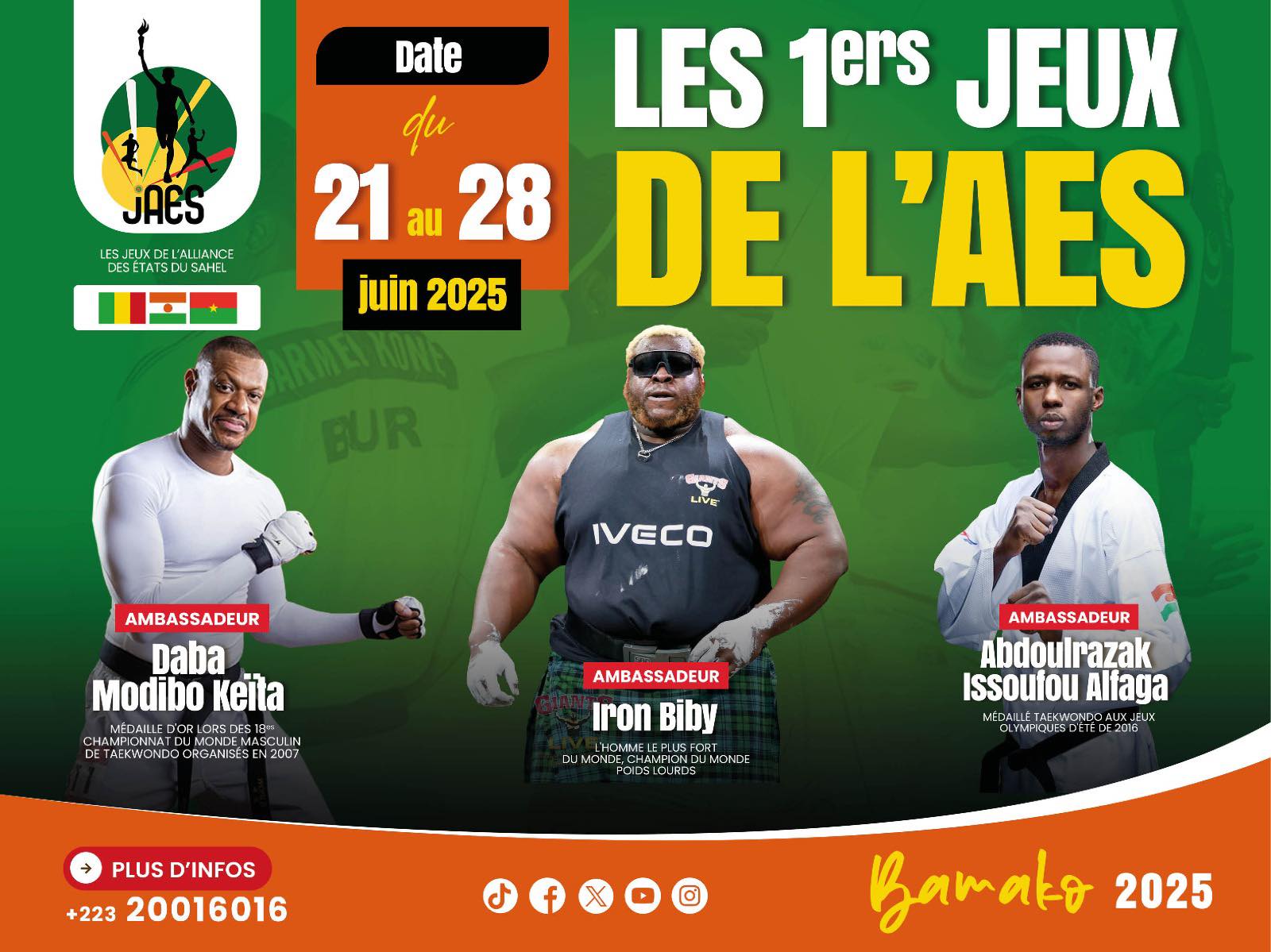 Les 1ers jeux de l'AES: Les Jeux de l’AES célèbrent l’excellence et les talents des fils et filles de notre espace commun.